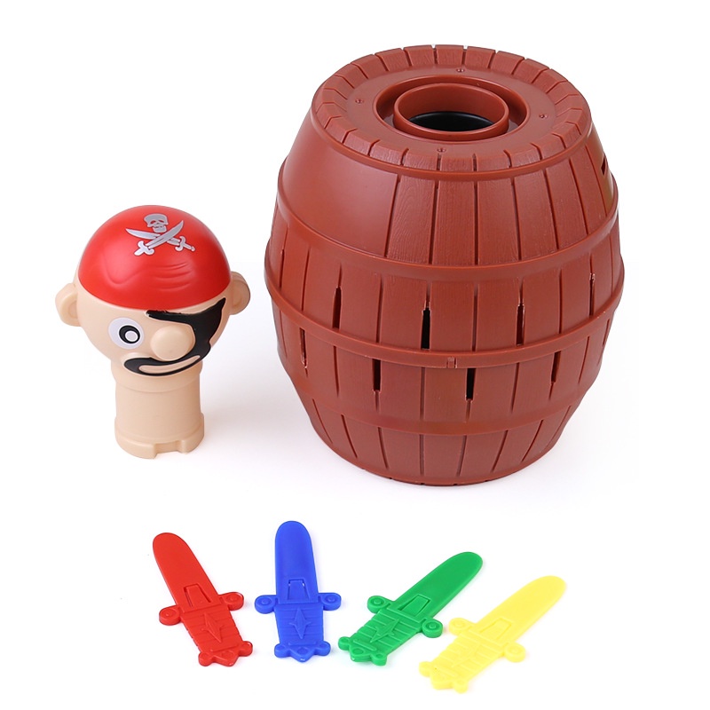 Mainan Jumping Pirate / Bajak Laut Lompat untuk Anak / Mainan anak mini jumping pirates barrel pirate kecil crazy pirate bajak laut loncat
