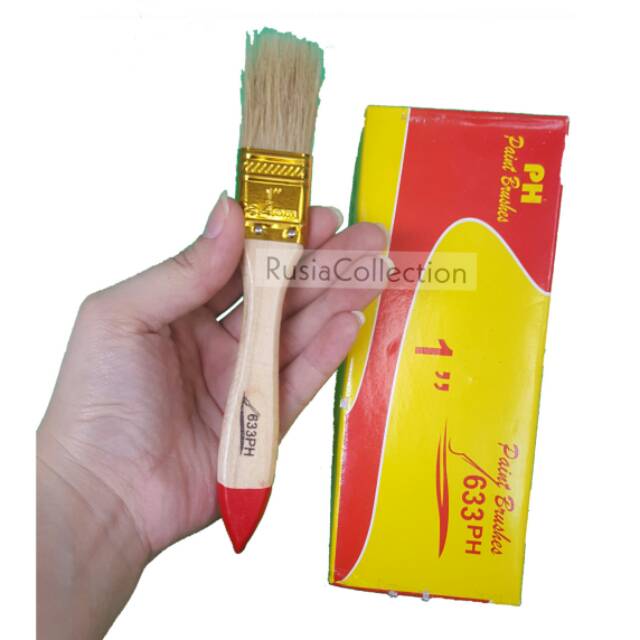 

Kuas Cat Satuan ukuran 2,5cm 1inch Paint Brush Koas