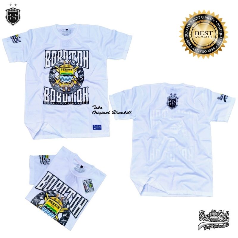 Kaos persib / kaos bobotoh persib bandung / baju atasan persib bobotoh bandung / pakaian dewasa persib / kaos originalblueskill terbaru