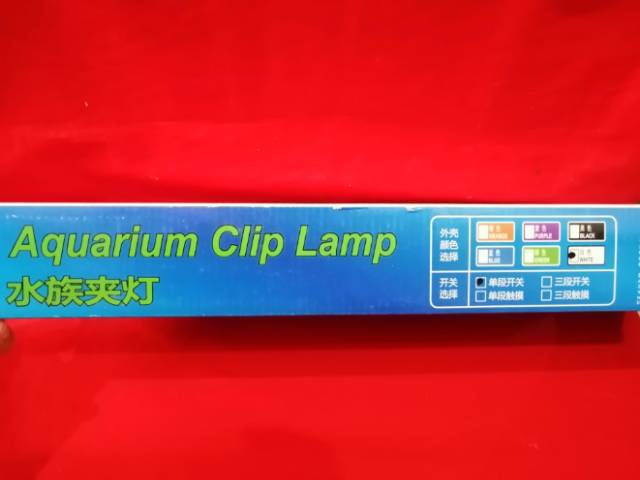 Lampu Led aquarium aquascape jepit SEA STAR LED 340T