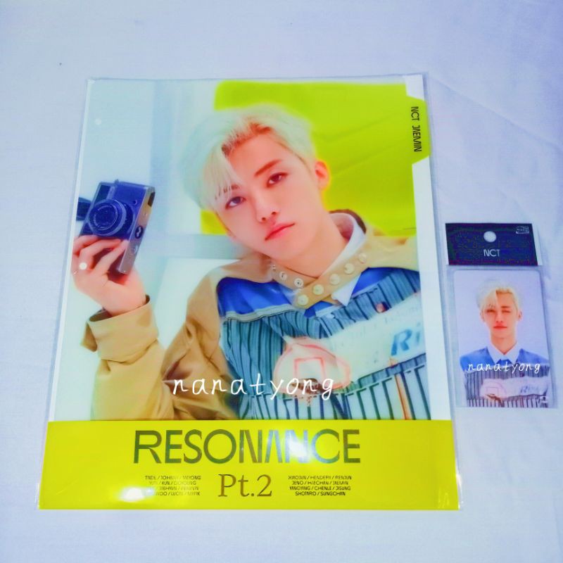 

jaemin binder index resonance pt2 NCT2020 sealed