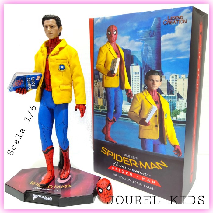 JK -  Action Figure Spiderman Homecoming Crazy Toys