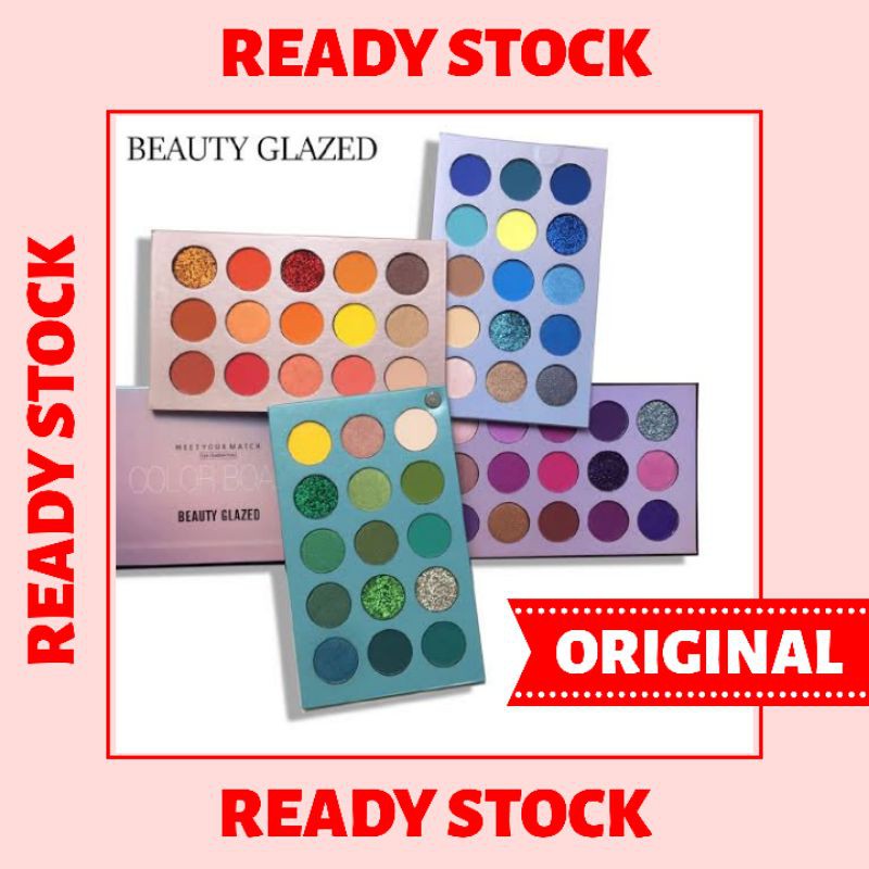 Beauty Glazed Color Board 60 Color Eyeshadow