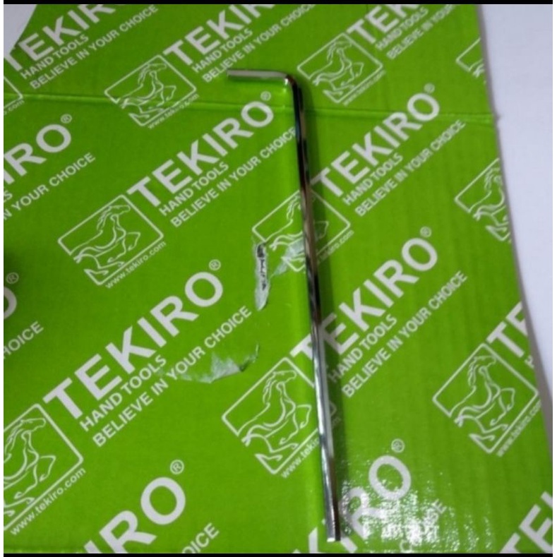 TEKIRO KUNCI L PANJANG 2 MM HEX KEY LONG SET 2MM