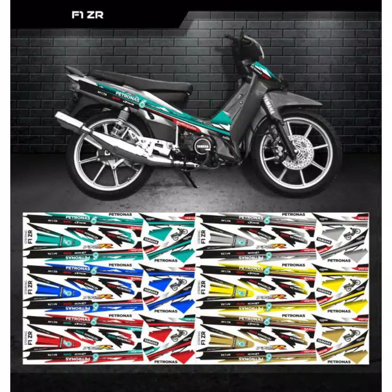 striping F1Zr petronas