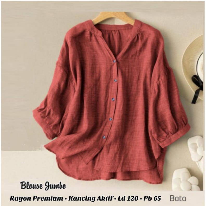 Kinan Shirt- Blouse- Atasan Wanita