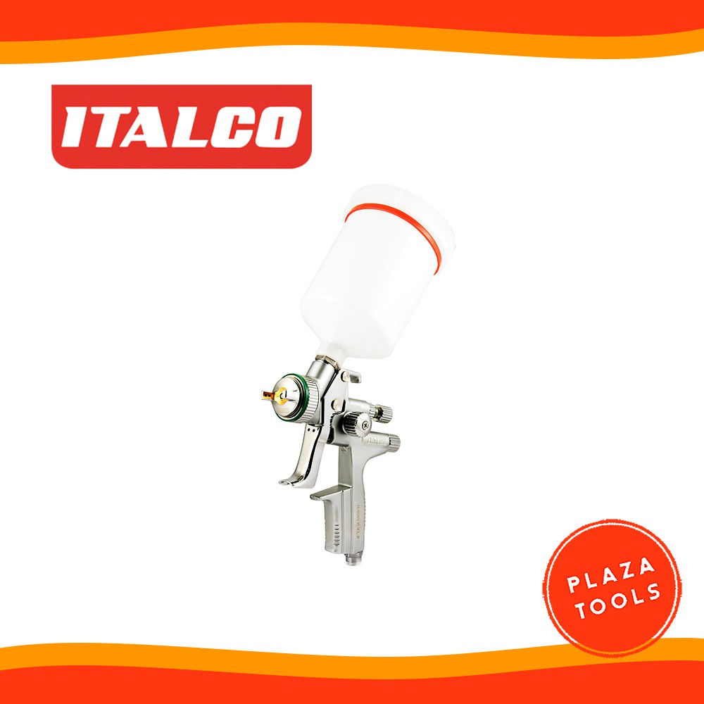 Spray Gun Italco 1.3 mm H-5000 H.V.L.P  Tabung Atas Italco H 5000