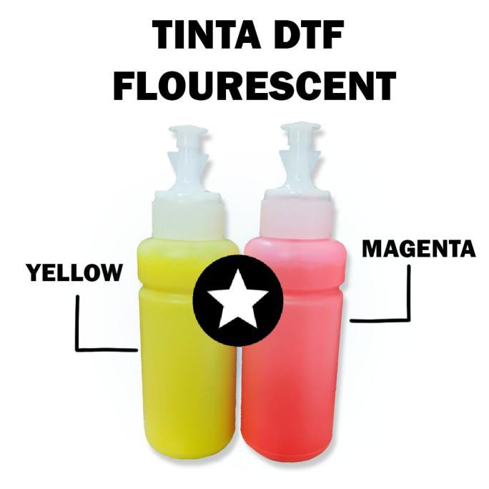 

Jualan Tinta Dtf Flourescent - Magenta / Yellow - Magenta Murah