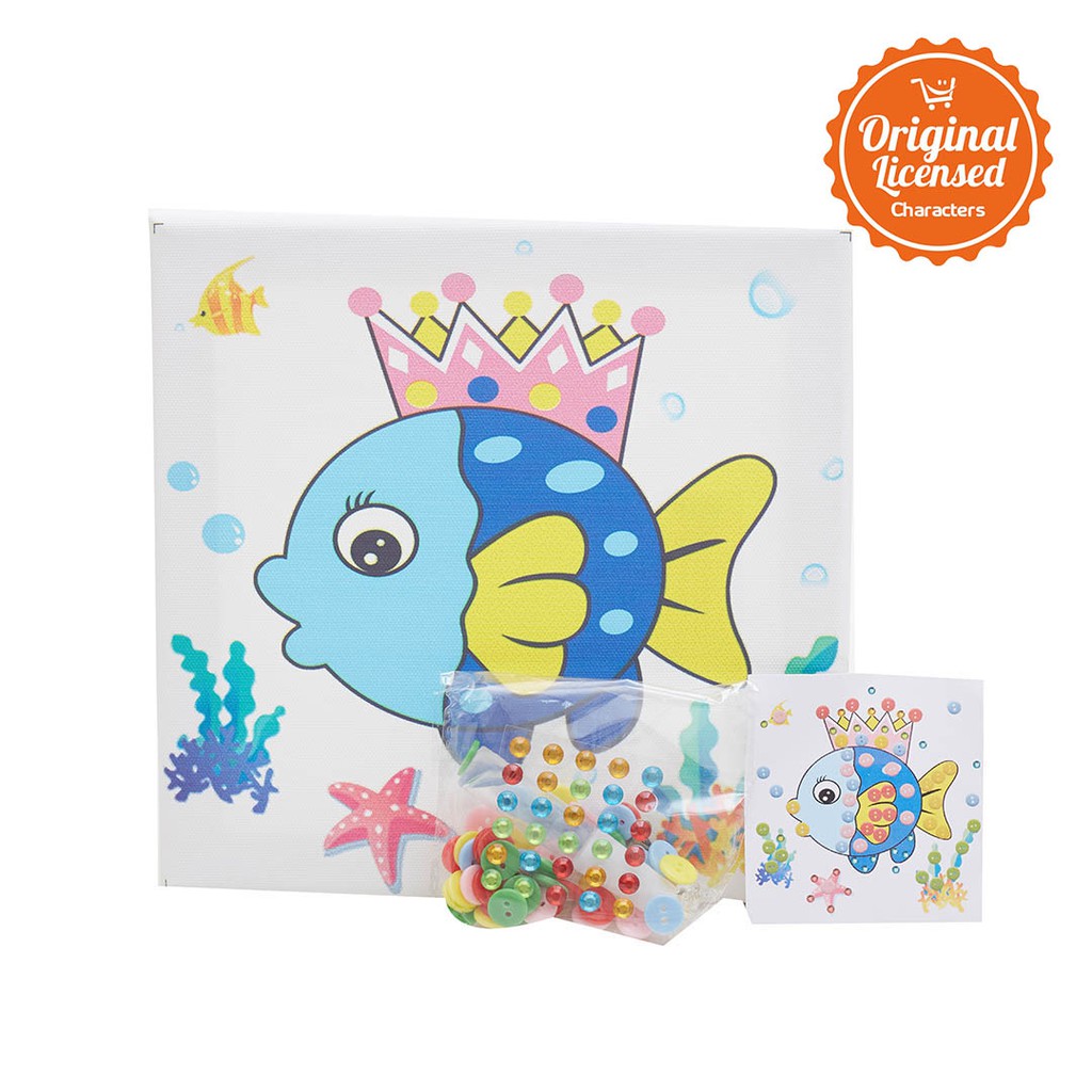 

Character Land - L.Blend Kanvas Kancing (Button Canvas) Kecil TAW assrt Type A