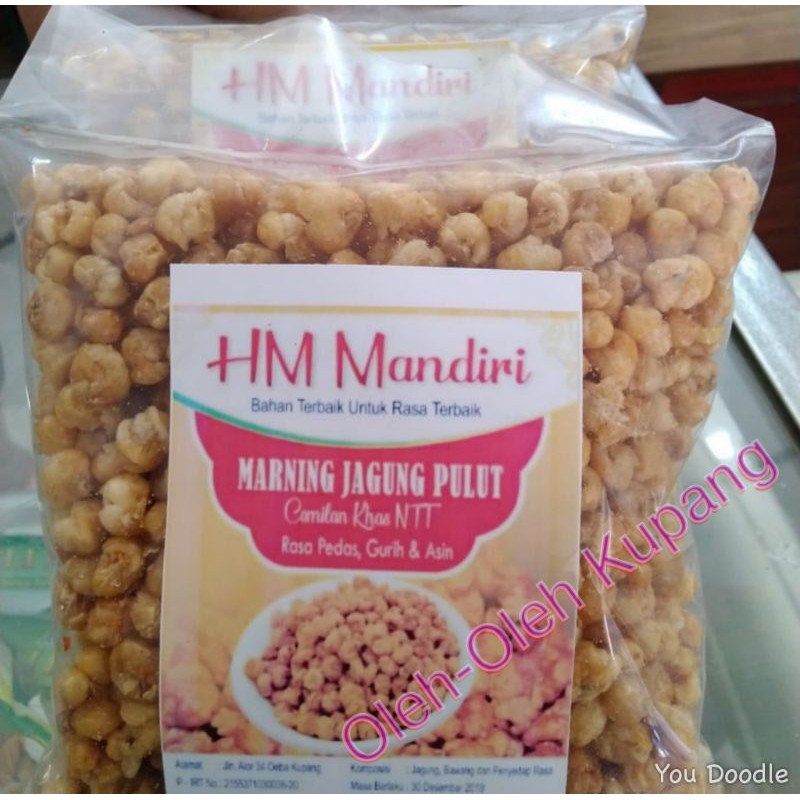 

Marning Jagung Pulut khas NTT