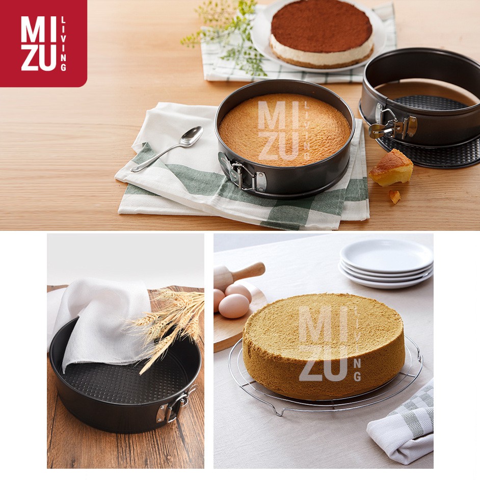TRETORTE 3in1 SET Loyang Kue Bongkar Pasang Non-Stick Spring Form Baking Mould BPA-Free-1