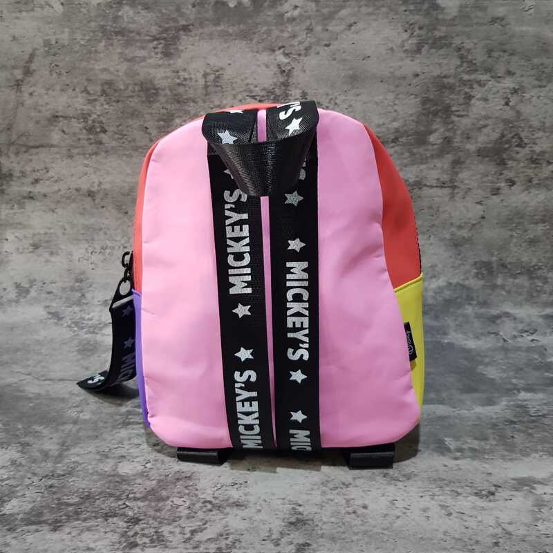 RYX - Micke Color Tas Backpack Ransel Wanita Fashion Casual - Ori Import