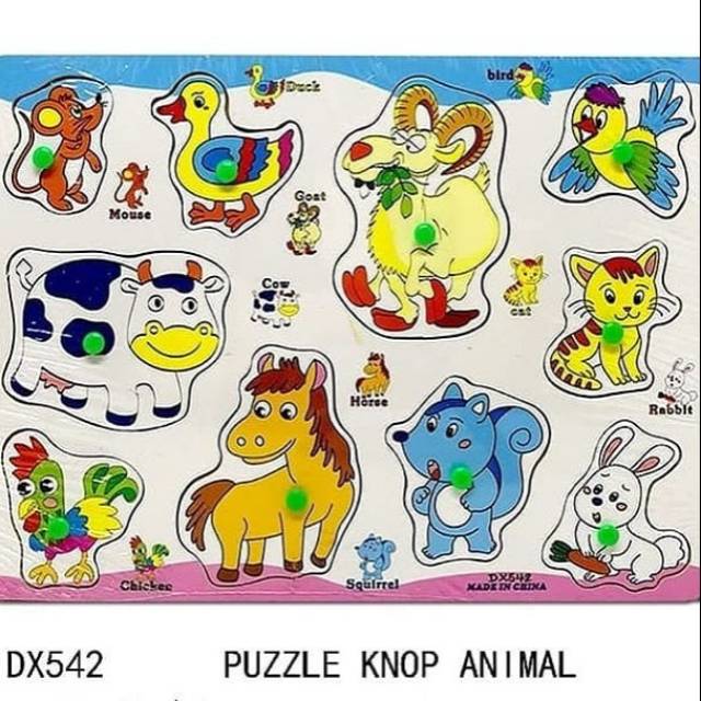 Puzzle knob hewan