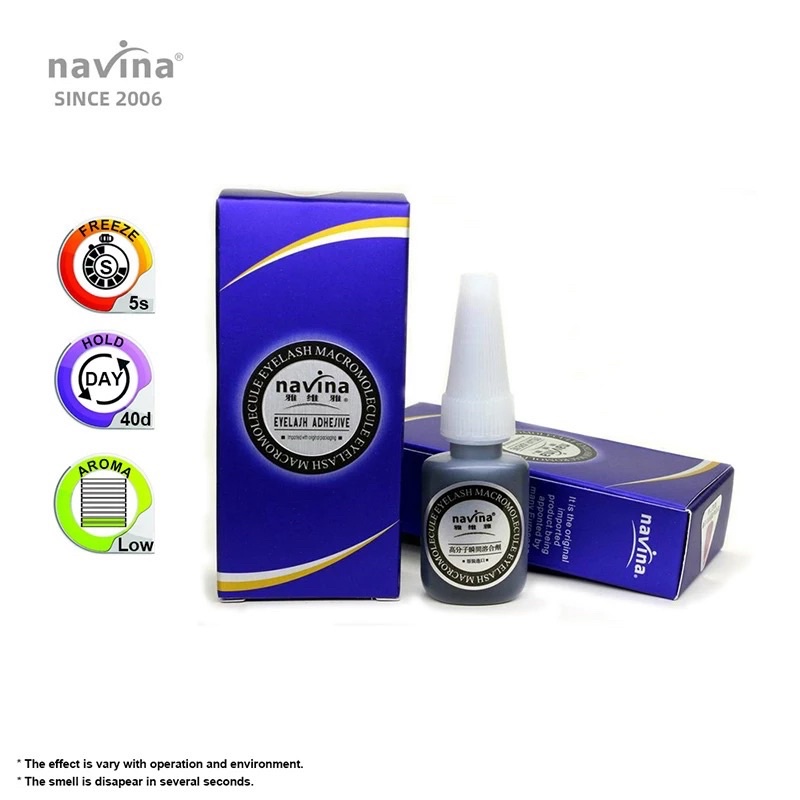 Navina glue biru 10ml For Eyelash Extansions