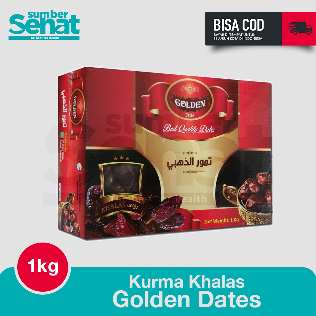 

Kurma Khalas Golden Dates 1kg Kurma Kholas Best Quality Oleh Oleh Haji Umroh Kurma sukari, kurma ajwa, kurma muda, kurma tunisia, kurma muda promil