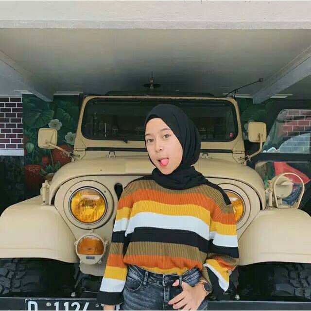 ATASAN RAJUT HALUS WANITA /SWEATER RAJUT WANITA  /RAJUT HALUS TEBAL /SHAMERR KNITE OVERSIZE