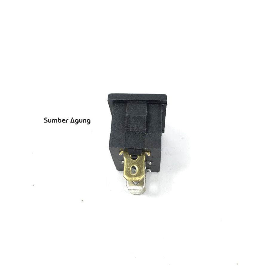 Saklar Mini Lampu SWITCH ON OFF Elektro Motor Indikator Merah Red 5A
