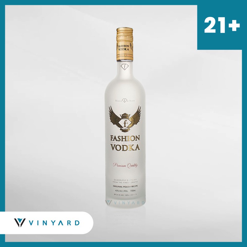 Fashion Vodka 750ml ( Original &amp; Resmi By Vinyard )