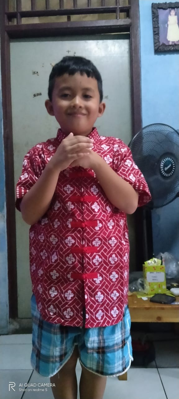 Heytimmy Tomo Cheongsam Anak Batik Katun