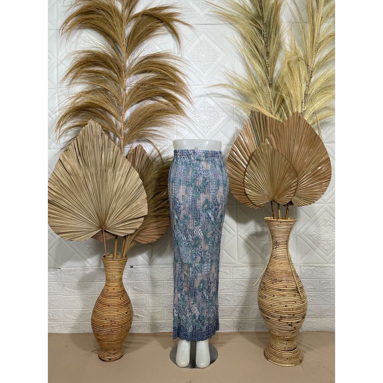 ROK PLISKET BATIK KUALITAS PREMIUM REAL PIC