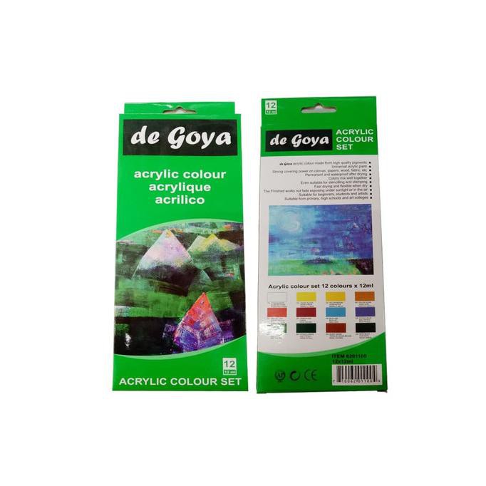

Ready Stok! De Goya Acrylic Colour Set 12X12Ml Murah