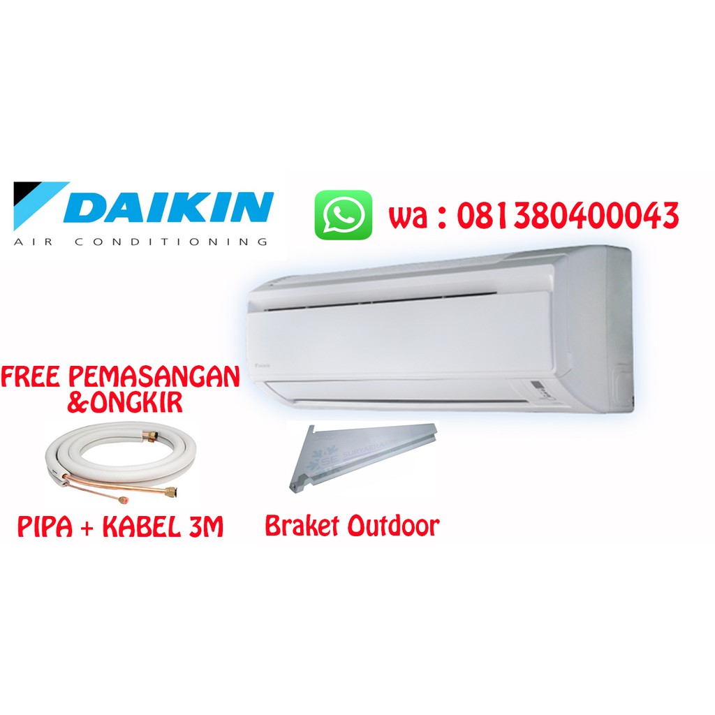 Jual Ac Daikin Pk Standart Malaysia Stv Cxv Pemasangan Shopee