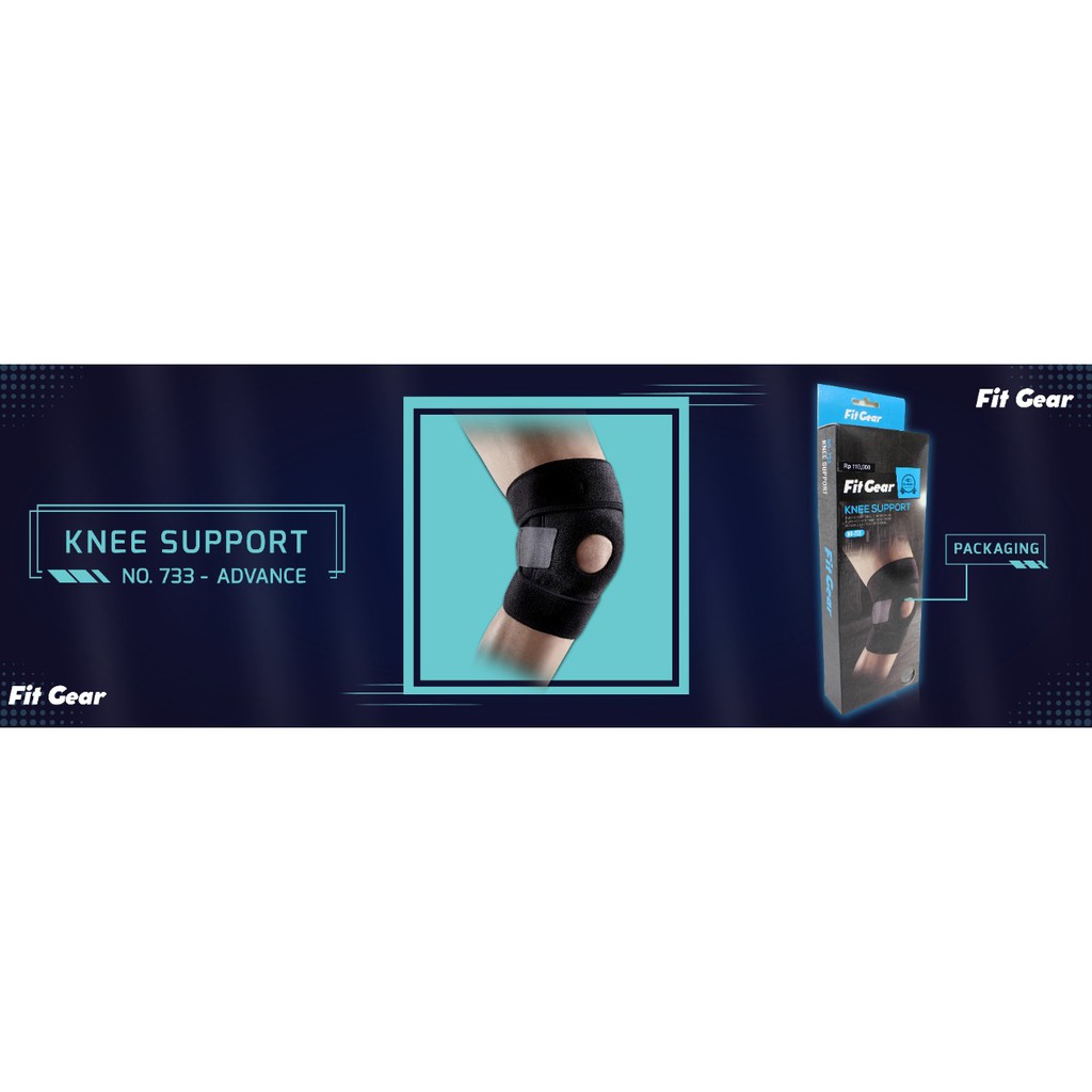 Knee Support / Pelindung lutut Fit Gear NO 733