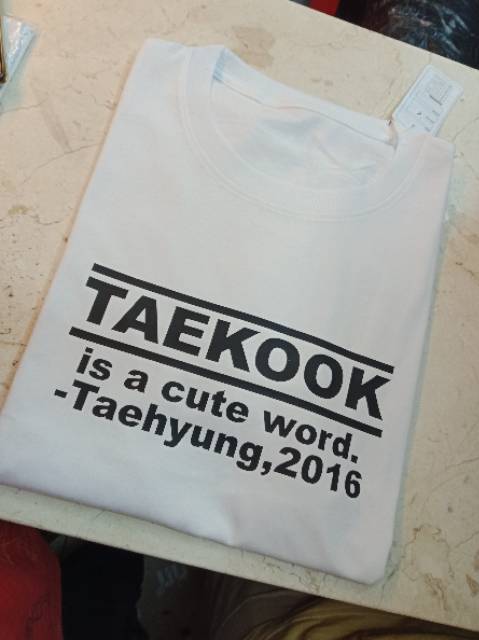 Kaos kpop taekook