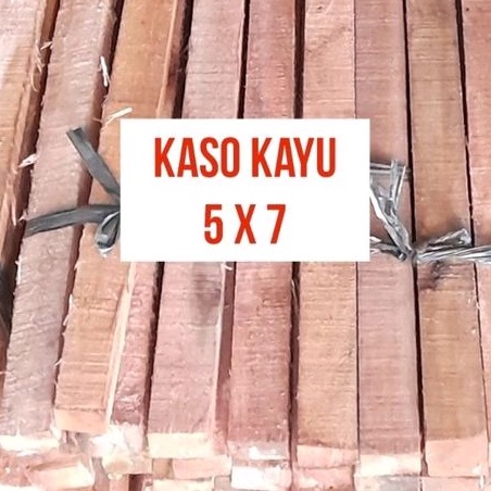 Kaso 5x7 Meranti Per Batang / Kaso 5x7 Per Ikat / Kayu Kaso 57 / Kaso Kayu 5x7 Meranti