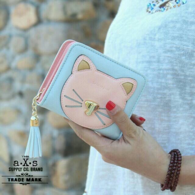 Dompet Mini Kecil Lucu Cat ala Kekoreaan