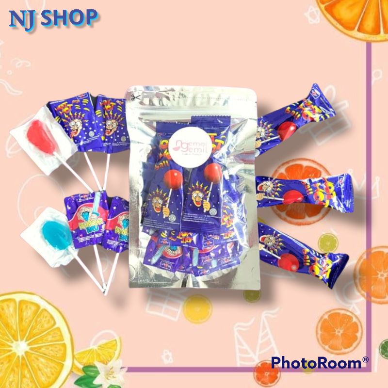 

[Permen Original] - Permen lolipop Hot Hot Pop Mix Pendekar Biru / permen kaki hot hot pop mix hot hot ball mix pendekar biru / permen lolipop permen kaki hot pop hot hot ball pendekar biru mixed - (Harga 1 pack)