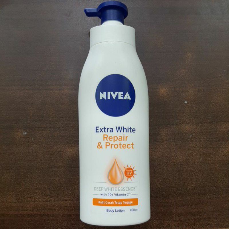 ☃️Cutezz_Ching1☃️Nivea Extra White Repair &amp; Protect 400ml