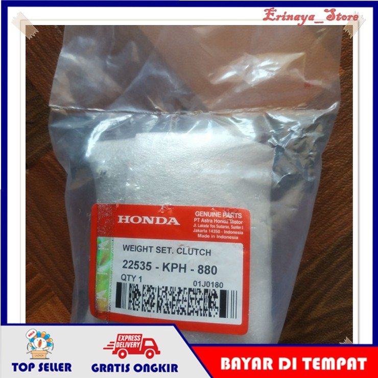 ORI AHM Kampas Kopling Ganda Otomatis Motor Honda Kharisma Karisma Supra X 125 KPH Original Karbu Ol