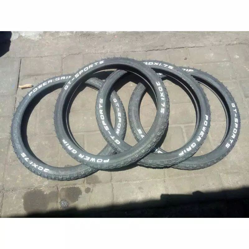 Ban luar sepeda bmx lipat 20 inch 20 X1. 75 lucky stone