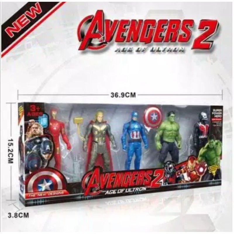 ROBOT AVENGERS4 5PCS/DUS 2115VR