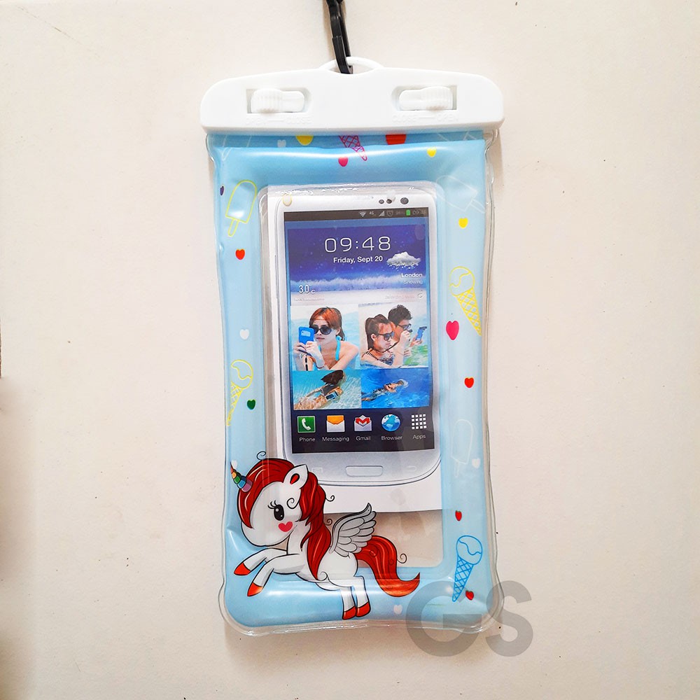 Waterproof Pouch Bumper Sarung Hp Anti Air II / Tahan Air pelindung hp Water Proof Inflatable Boneka