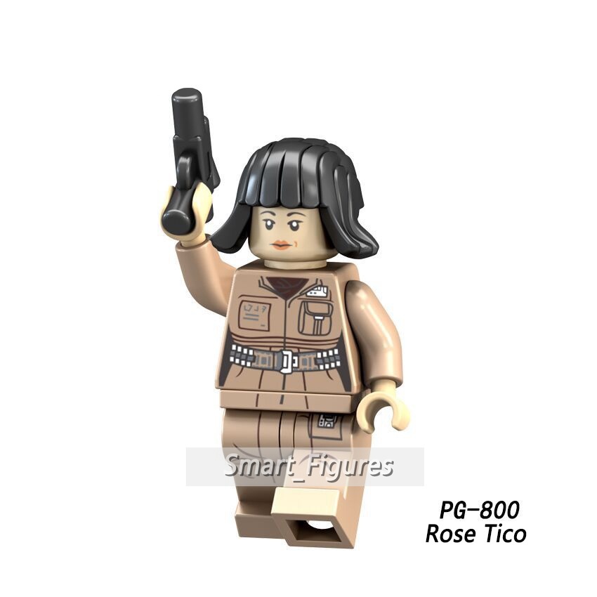 Mini Figures Rebolt Obi-Wan Rose Tico Lando Calrissian IG-88 Quay Tolsite Star Wars PG8142