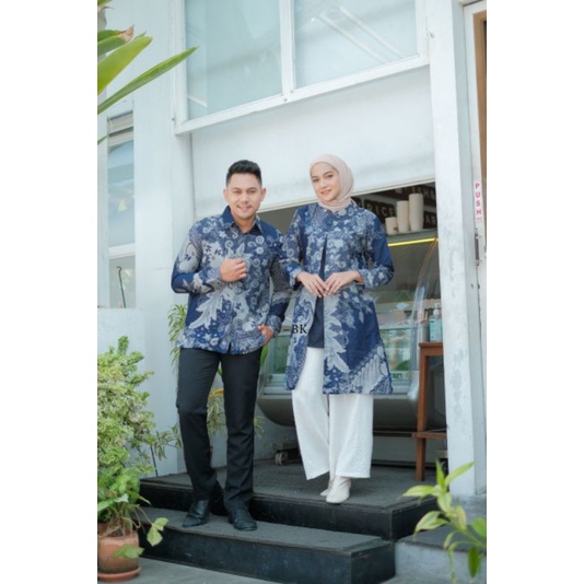 BATIK COUPLE ATASAN MODERN CENDRAWASIH (M-L-XL-XXL-XXXL)