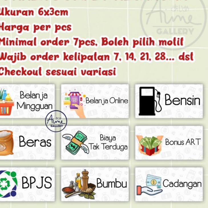 

Baru IJDAB STIKER DOMPET KEUANGAN MINIM ORDER 7PCS [PART 1] 58 Kirim Sekarang