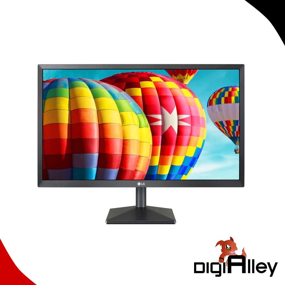 Monitor LG 24MK400H-B LED 24 Inch LCD Monitor VGA HDMI Output Black