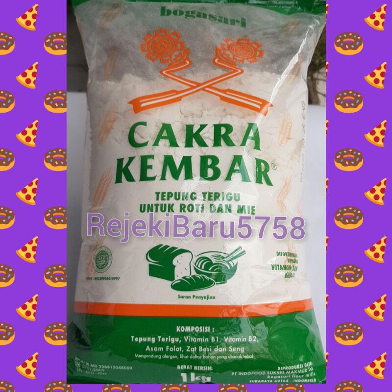 

Tepung Terigu Cakra Kembar 1kg