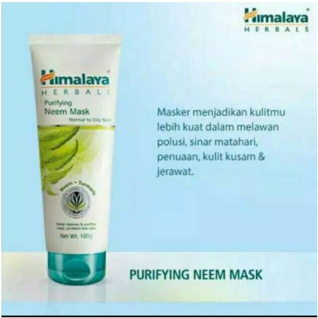 【GOGOMART】 Himalaya Herbal Purifying Neem Mask 100ml