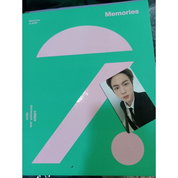 (pelunasan ka riezka) MEMO DVD BTS 2020 UNSEALED SET PC JIN