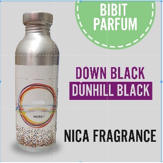 DOWN BLACK  BIBIT NICA 500 ML ORIGINAL 100% MURNI TANPA CAMPURAN / BIBIT PARFUM / BIBIT MINYAK WANGI / PARFUM PRIA TAHAN LAMA ORI / PARFUM WANITA TAHAN LAMA ORI