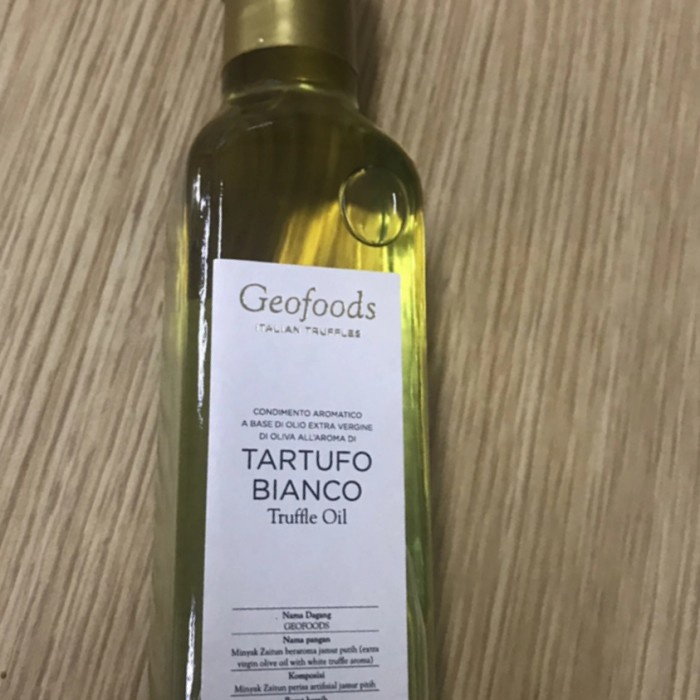 

Fchgtyani Geofood Truffle Oil Tartufo Bianco 250 Ml