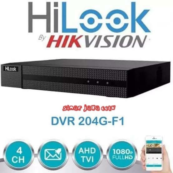 DVR 4CHANEL HILOOK SUPPORT SEMUA CCTV