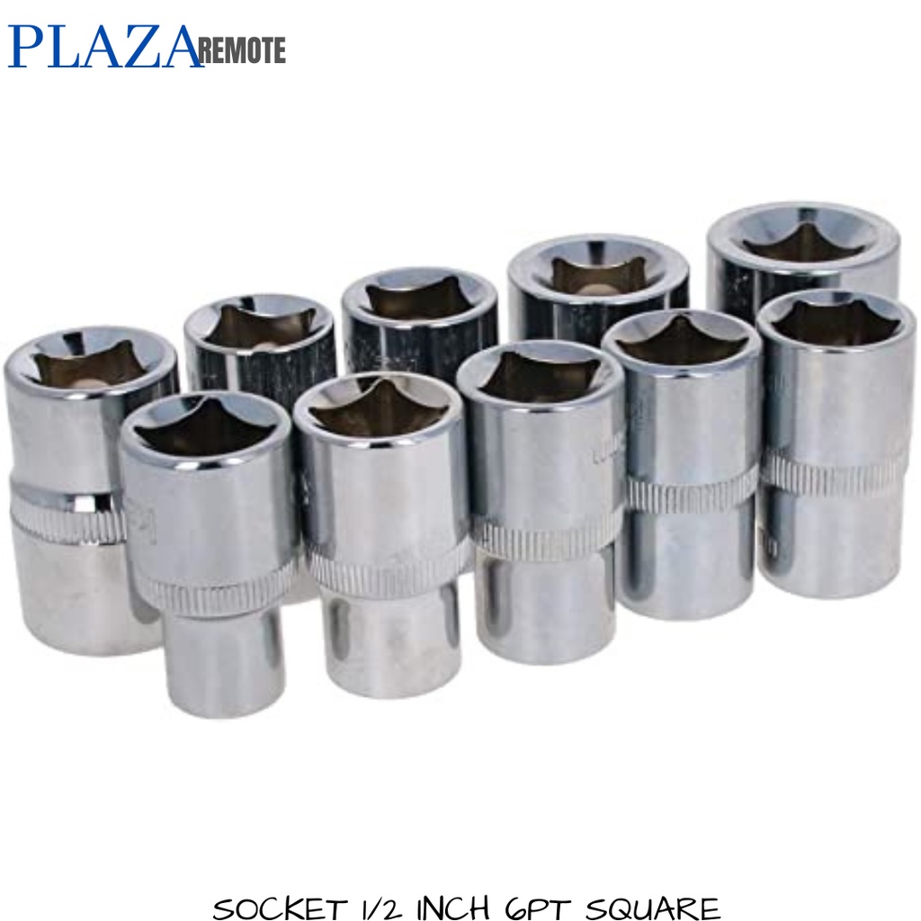 MATA KUNCI SOCKET 1/2 INCH SQUARE  SOK 8 MM CHROME VANADIUM