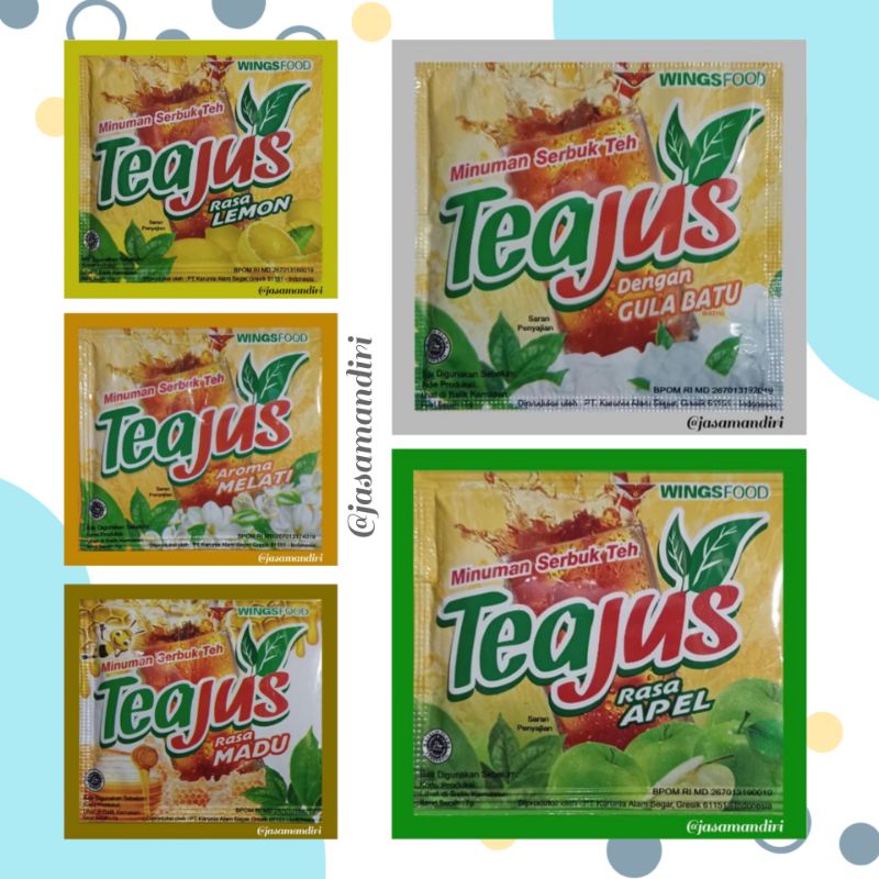 Jual Tea Jus Minuman Serbuk Instan Sachet 10 X 7gr Shopee Indonesia 6743