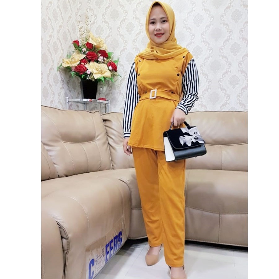 SETELAN ADELI LENGAN SALUR GL FASHION