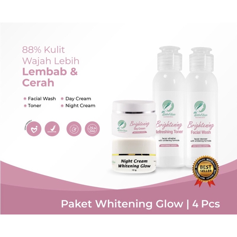 Keisha Almera Skincare | PAKET WHITENING GLOW